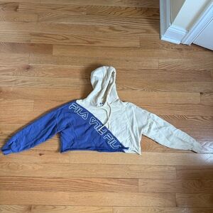 Fila Cropped Hoodie